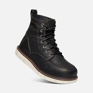 KEEN SAN JOSE 6" SOFT 10.5 EE BLACK BOOT 1023206EE  MEN'S NEW WITH BOX!